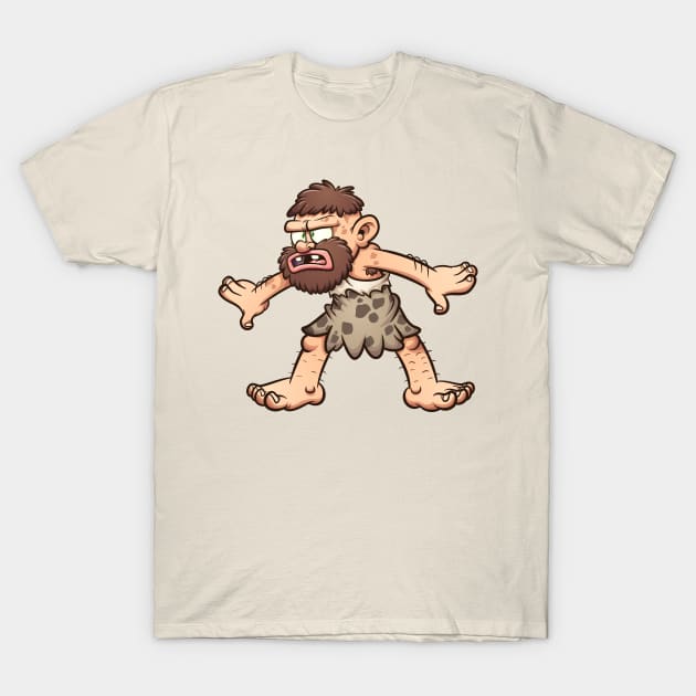 Confused caveman T-Shirt by memoangeles